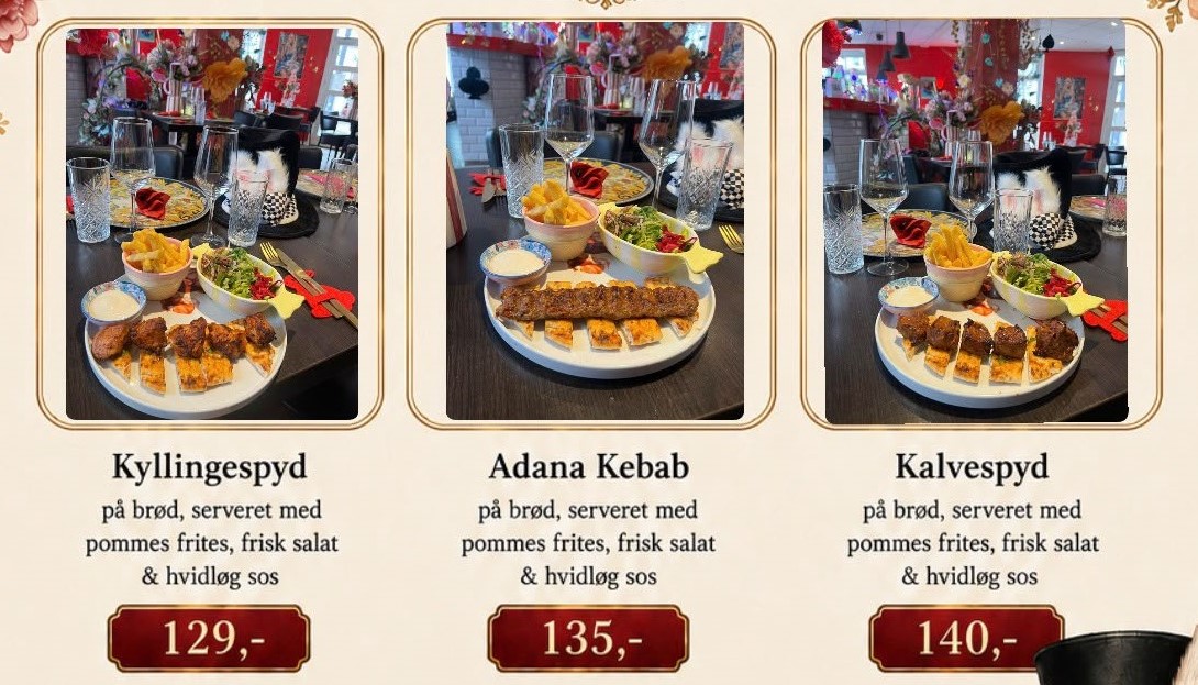 White Rabbit frokostmenu